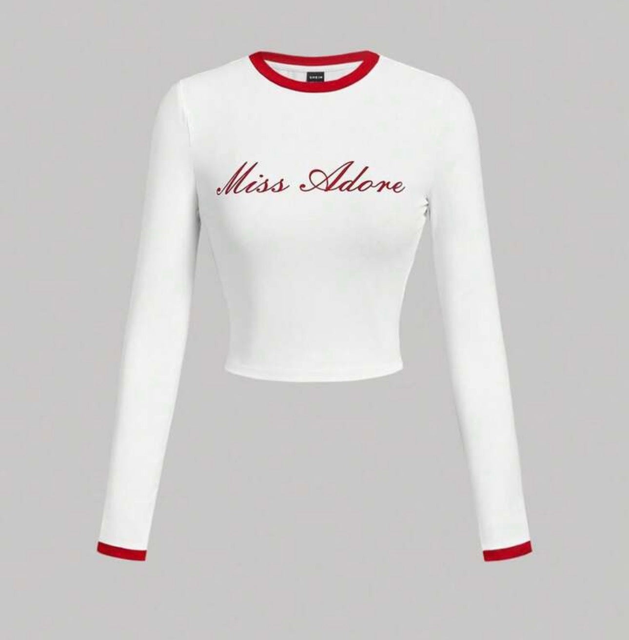 Women’s fall round neck long sleeve printed t-shirt