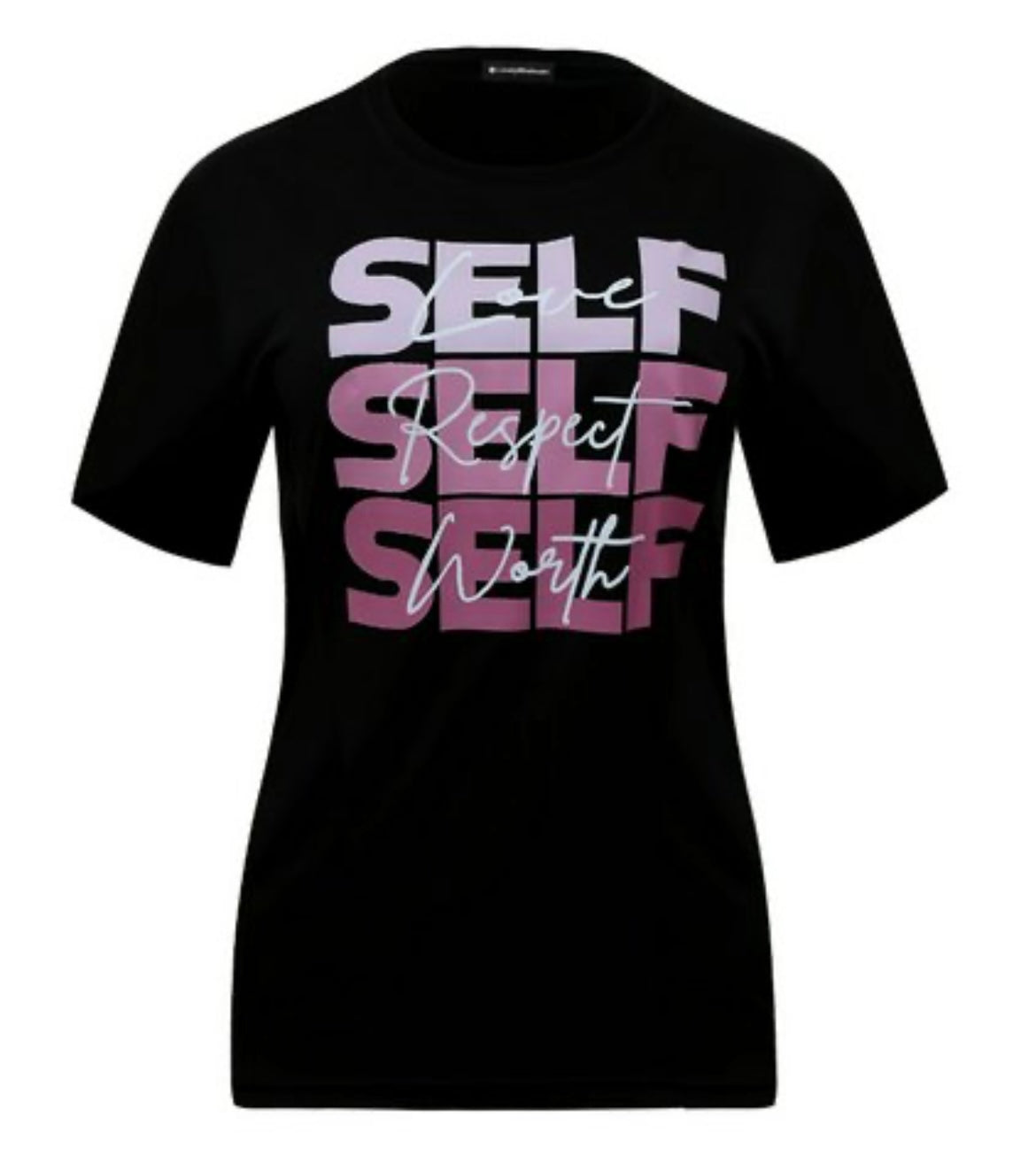 Pink & Black “self love” T-shirt