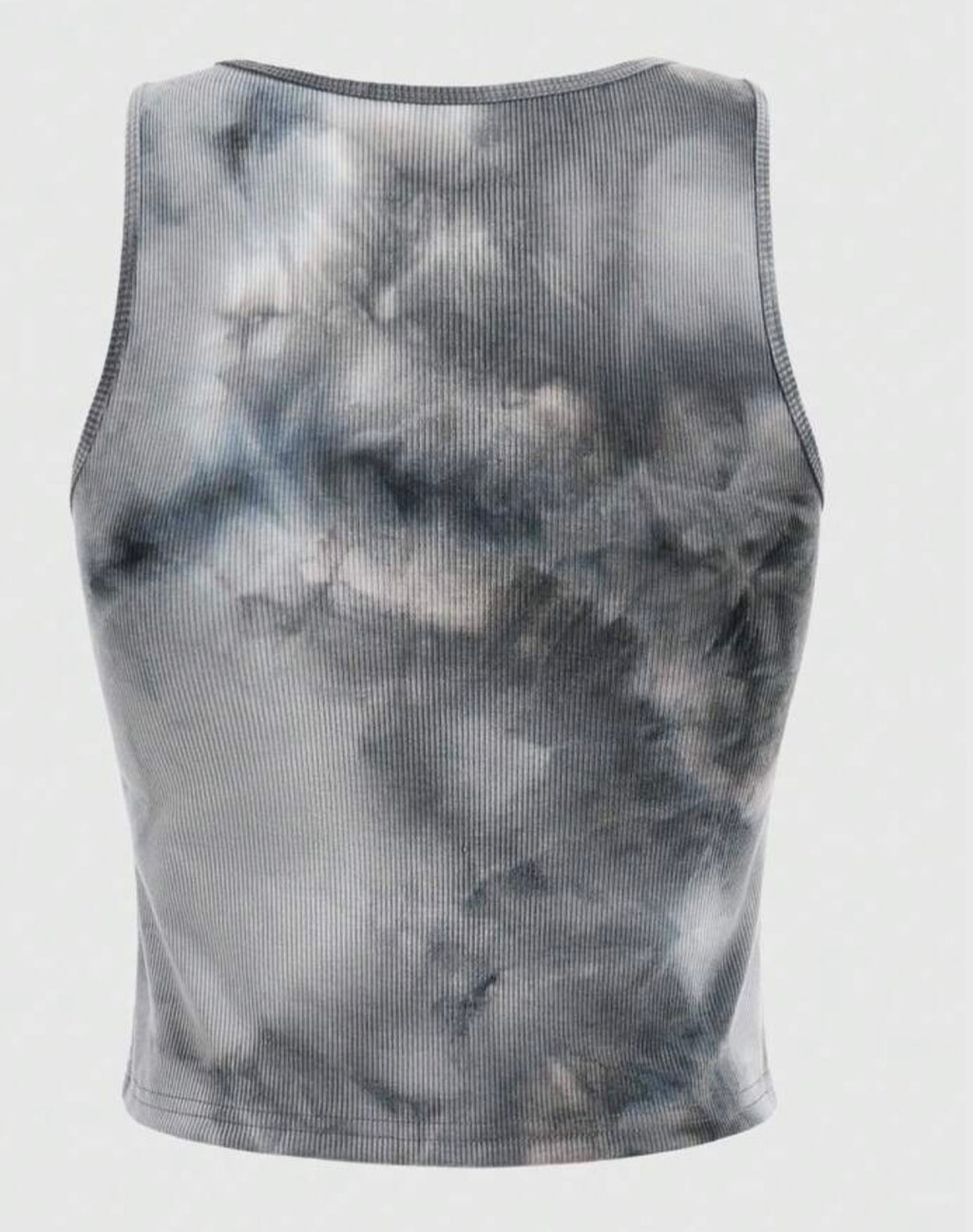 Women’s grunge punk letter graphic tank top