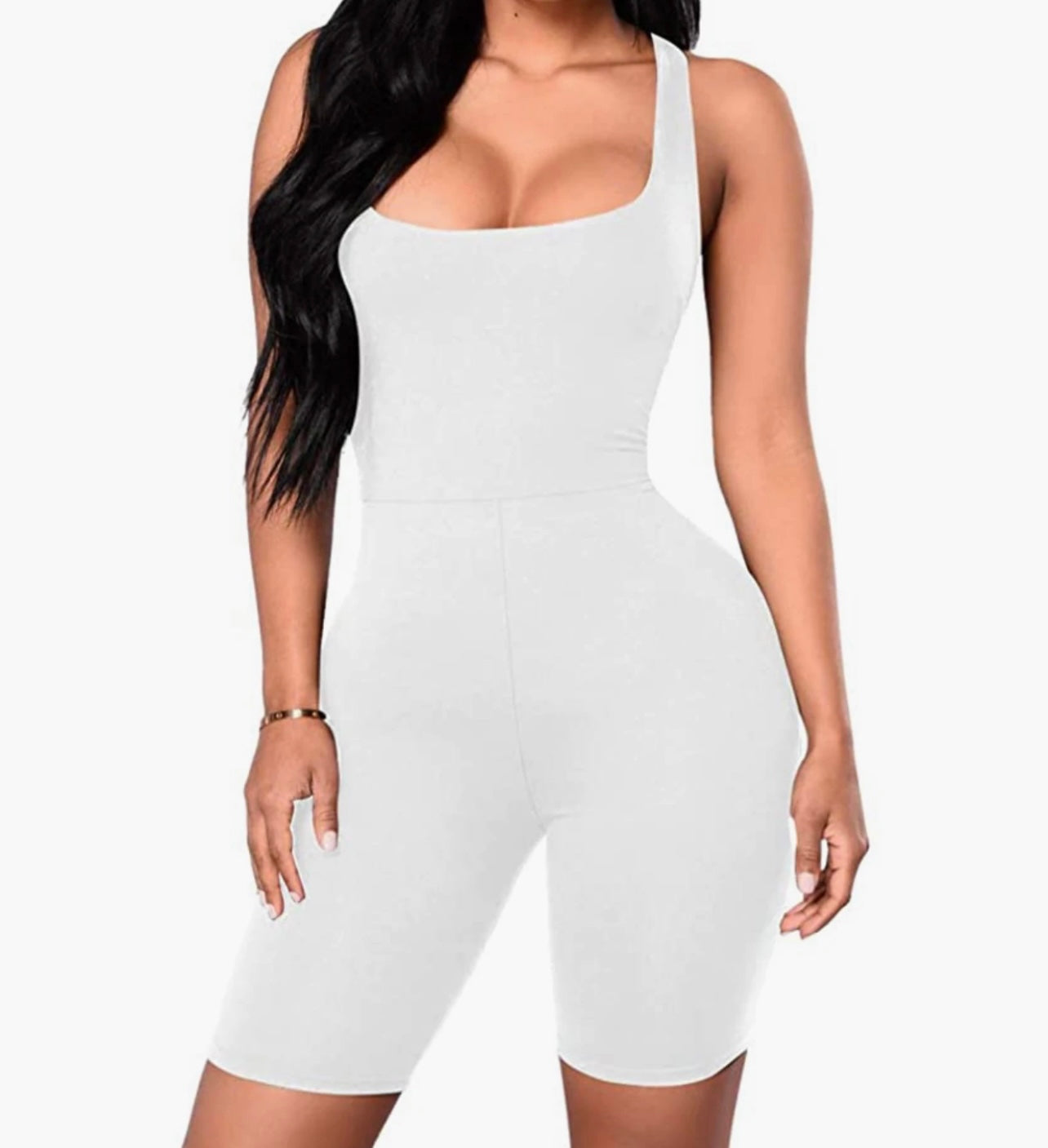 Women’s sexy tank top short jumpsuit