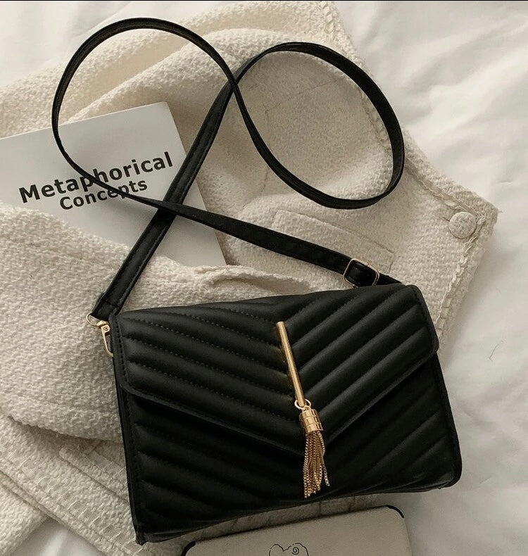 Tassey decor chevron square bag